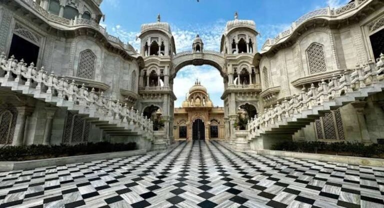 iskcon temple in vrindavan