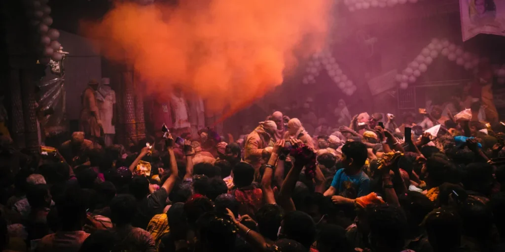 Mathura Vrindavan holi festival