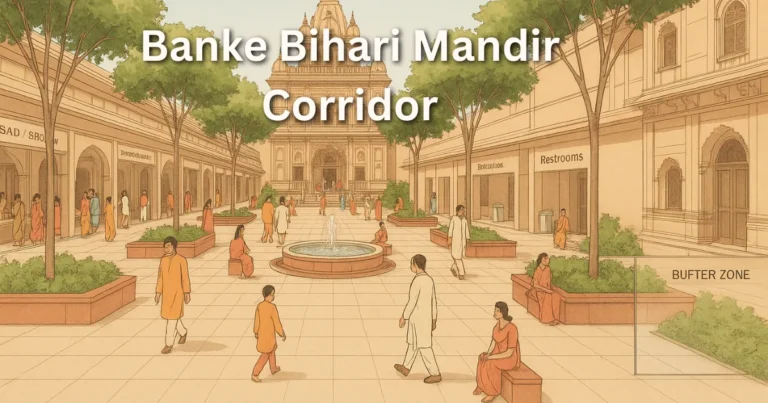Banke Bihari Mandir Corridor