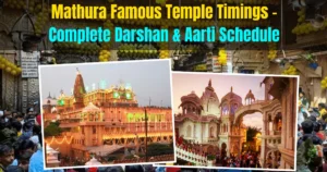 Mathura Famous Temple Timings