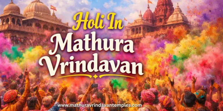 Holi in Mathur Vrindavan 2026