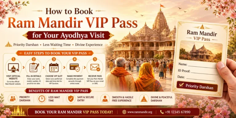 How to Book Ram Mandir VIP Pass