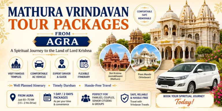 Mathura Vrindavan Tour Packages From Agra