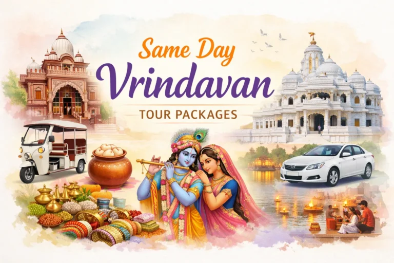 Same Day Vrindavan Tour Packages